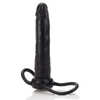 Accommodator Dual Penetrator - Black - Dongs & Dildos