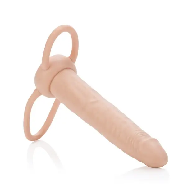 Accommodator Dual Penetrator - Ivory - Dongs & Dildos
