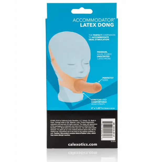 Accommodator Latex Dong - Ivory - Dongs & Dildos