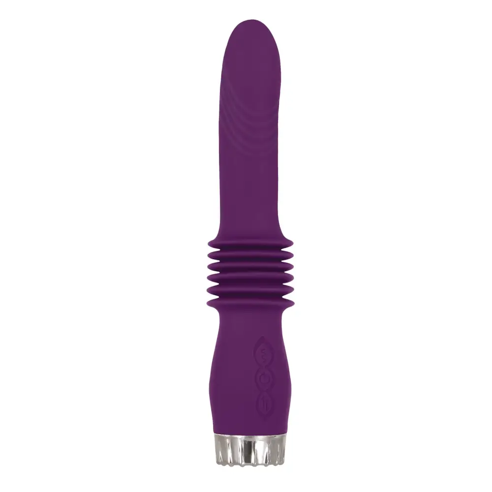 Adam & Eve Deep Love Thrusting Wand - Purple - Vibrators