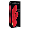 Adam & Eve Eve’s Big & Curvy G Dual Stimulating Vibe - Red/Gold - Vibrators