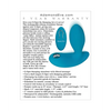 Adam & Eve Eve’s G Spot Thumper w/Clit Motion Massager - Teal - Stimulators