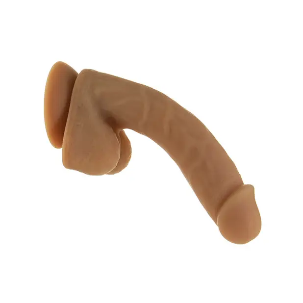 Addiction Andrew 8’’ Bendable Dong - Caramel - Dongs & Dildos