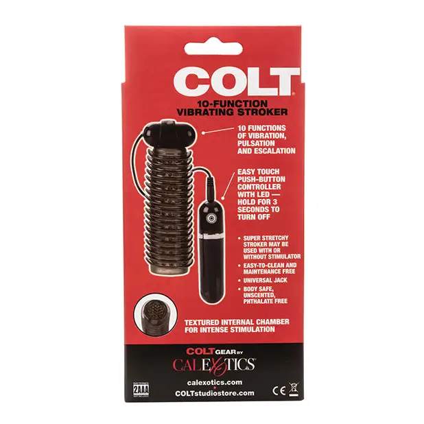Adonis Vibrating Stroker - 10 Function Smoke - Dolls & Masturbators