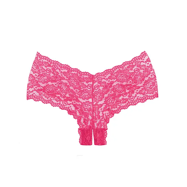 Adore Candy Apple Panty Hot Pink O/S - Lingerie - Packaged