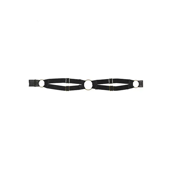 Adore Come With Me Leg Garters Black O/S - Lingerie - Packaged