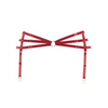 Adore Femme Fatale Waist Harness w/Detachable Garters Red O/S - Lingerie - Packaged