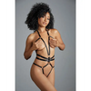Adore Izabel Open Teddy w/Dual Waist Black O/S - Lingerie - Packaged