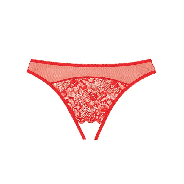 Adore Just a Rumor Panty Red O/S - Lingerie - Packaged
