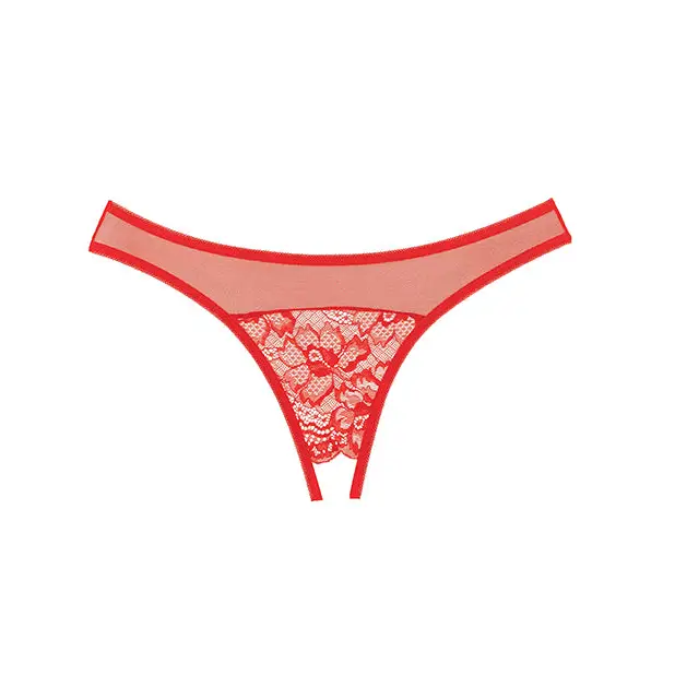 Adore Just a Rumor Panty Red O/S - Lingerie - Packaged