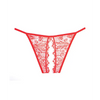 Adore Lace Enchanted Belle Panty Red O/S - Lingerie - Packaged