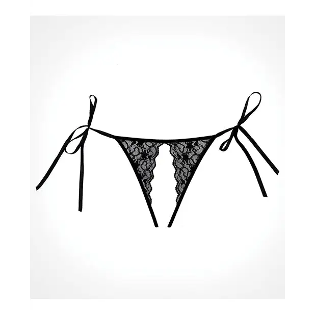 Adore Lolita Panty Black O/S - Lingerie - Packaged