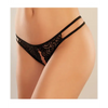 Adore Lovestruck Panty Black O/S - Lingerie - Packaged