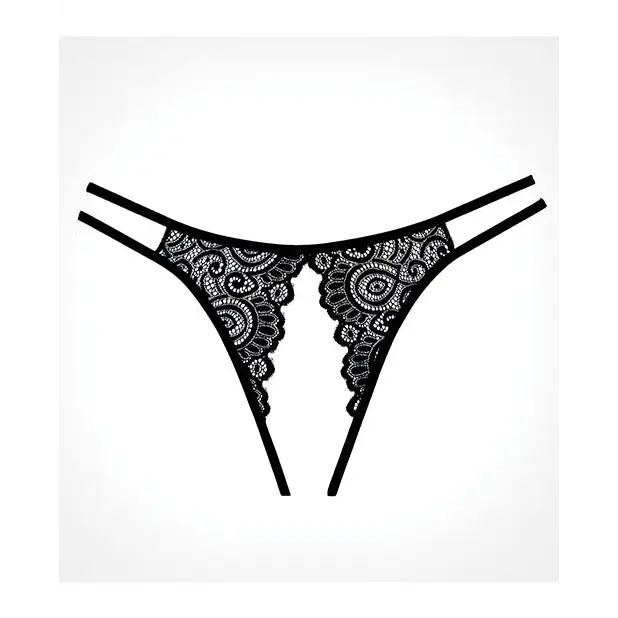 Adore Lovestruck Panty Black O/S - Lingerie - Packaged
