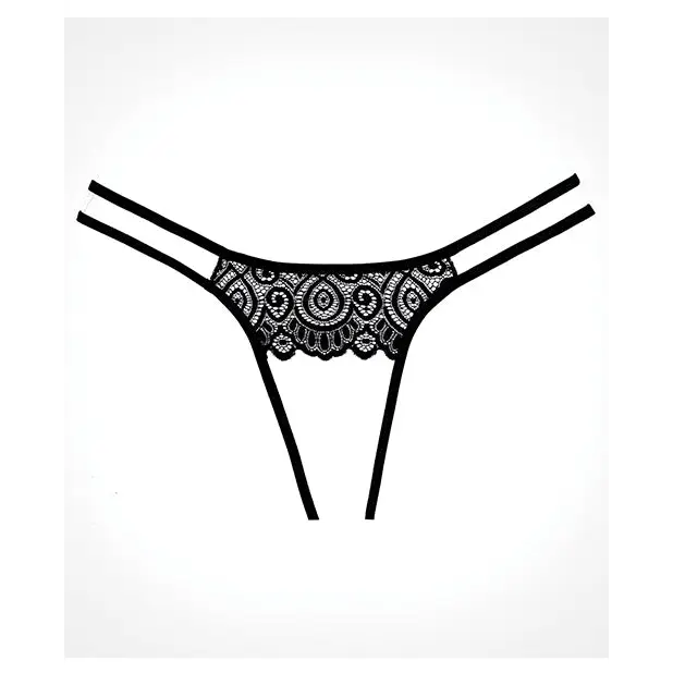 Adore Lovestruck Panty Black O/S - Lingerie - Packaged