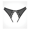 Adore Mirabelle Plum Panty Black O/S - Lingerie - Packaged