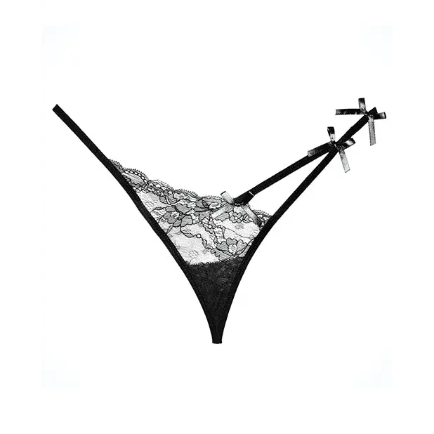 Adore Pixie Panty Black O/S - Lingerie - Packaged