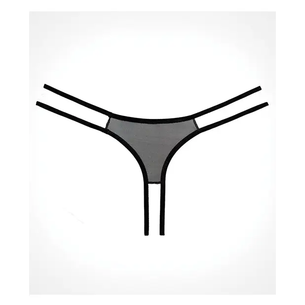 Adore Sweet Honey Panty Black O/S - Lingerie - Packaged
