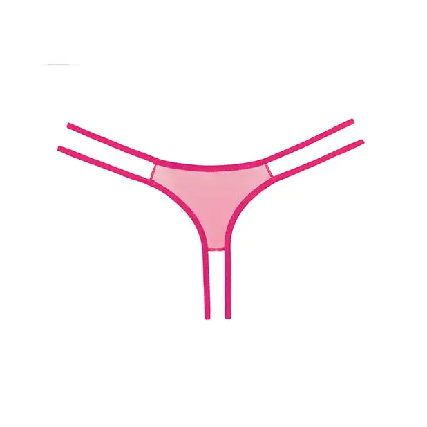 Adore Sweet Honey Panty Hot Pink O/S - Lingerie - Packaged