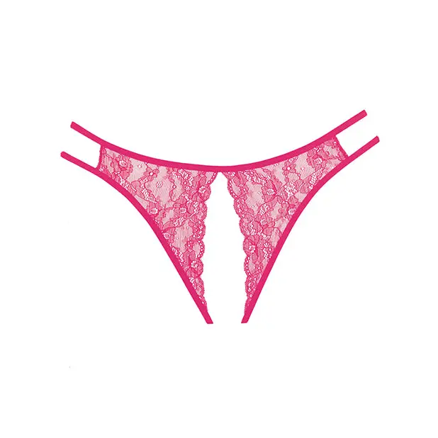 Adore Sweet Honey Panty Hot Pink O/S - Lingerie - Packaged