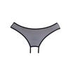 Adore Wild Nite Mesh Open Back Panty Black O/S - Lingerie - Packaged