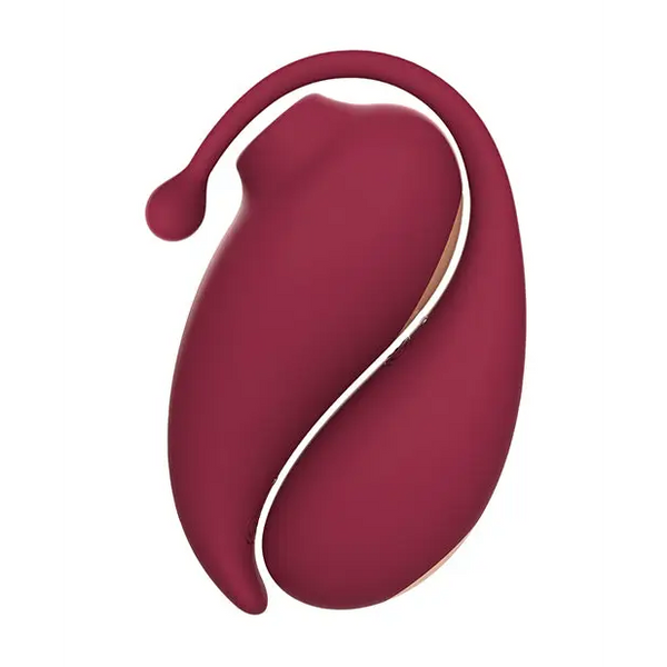 Adrien Lastic Inspiration Clitoral Suction Stimulator & Vibrating Egg - Red - Vibrators