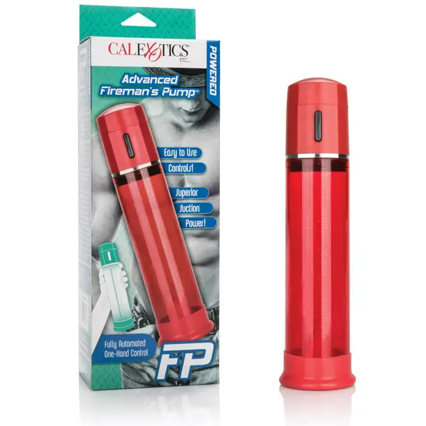 Advanced Fireman’s Pump - Red - Penis Enhancement