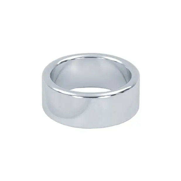 Alloy Metallic Ring - Medium Silver - Penis Enhancement