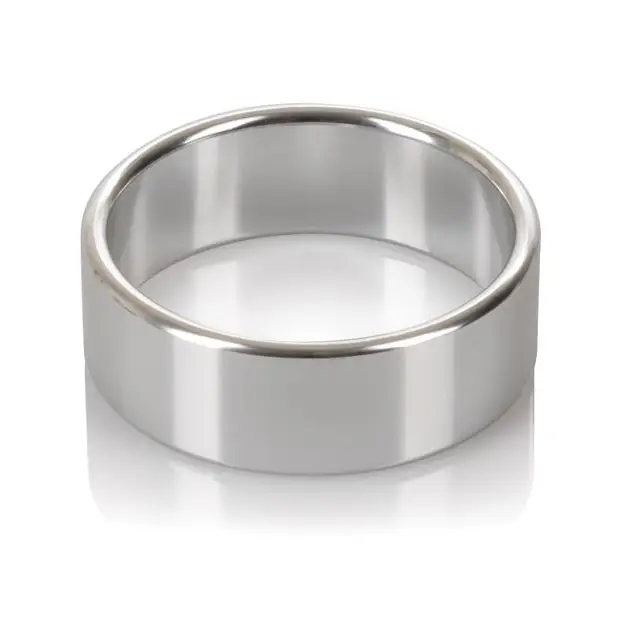 Alloy Metallic Ring - XL Silver - Penis Enhancement