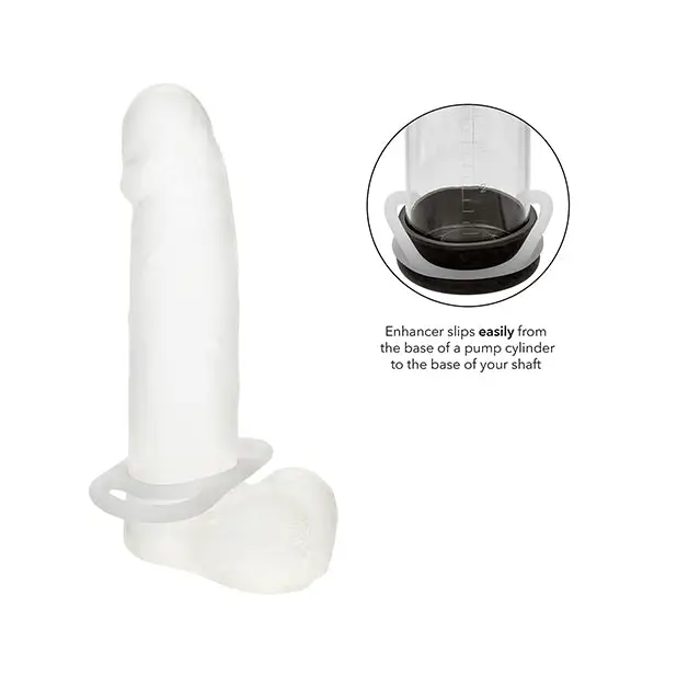 Alpha Liquid Silicone Commander Cock Ring - Natural - Penis Enhancement
