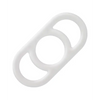 Alpha Liquid Silicone Commander Cock Ring - Natural - Penis Enhancement