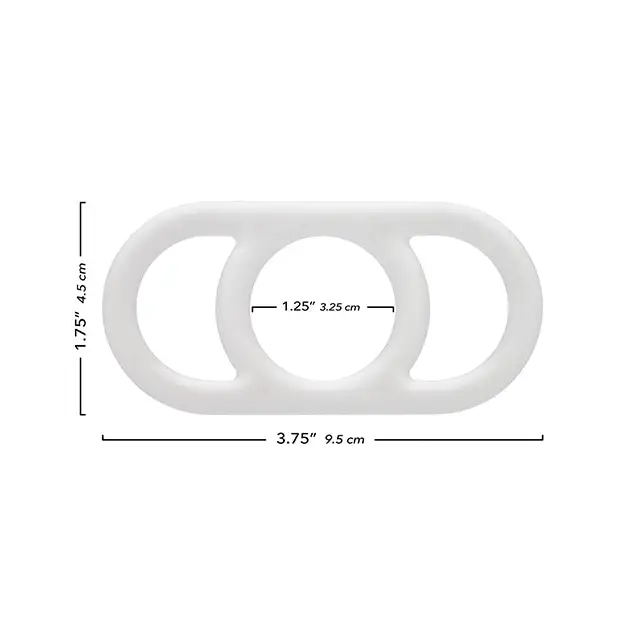 Alpha Liquid Silicone Commander Cock Ring - Natural - Penis Enhancement