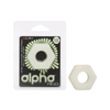 Alpha Liquid Silicone Glow in the Dark Prolong Sexagon Ring - Penis Enhancement