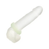 Alpha Liquid Silicone Glow in the Dark Prolong Sexagon Ring - Penis Enhancement