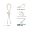 Alpha Liquid Silicone Lasso Cock Ring - Natural - Penis Enhancement