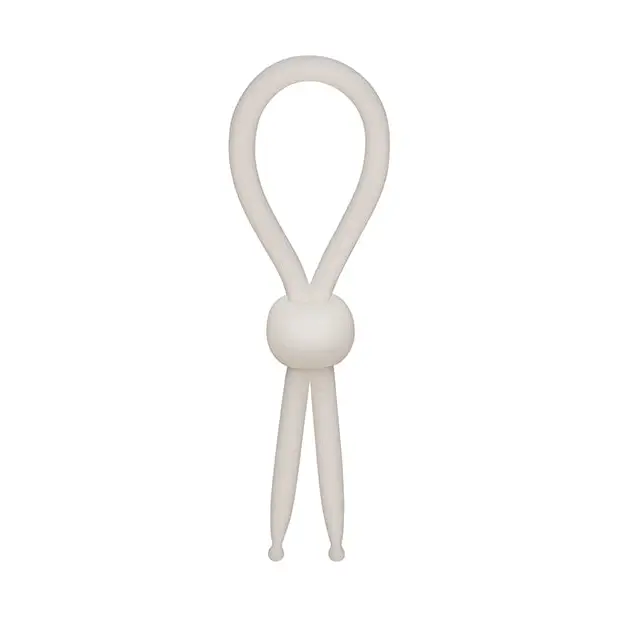 Alpha Liquid Silicone Lasso Cock Ring - Natural - Penis Enhancement