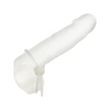 Alpha Liquid Silicone Lasso Cock Ring - Natural - Penis Enhancement