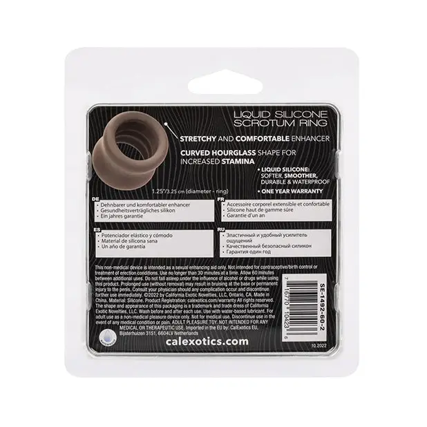 Alpha Liquid Silicone Scrotum Ring - Penis Enhancement