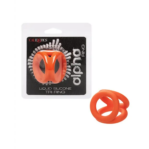 Alpha Liquid Silicone Tri-Ring - Penis Enhancement
