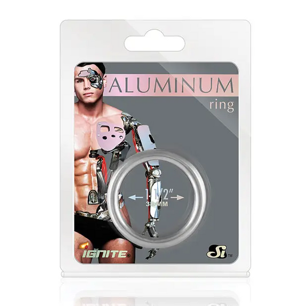 Aluminum Ring - Platinum 1.5’’ - Penis Enhancement