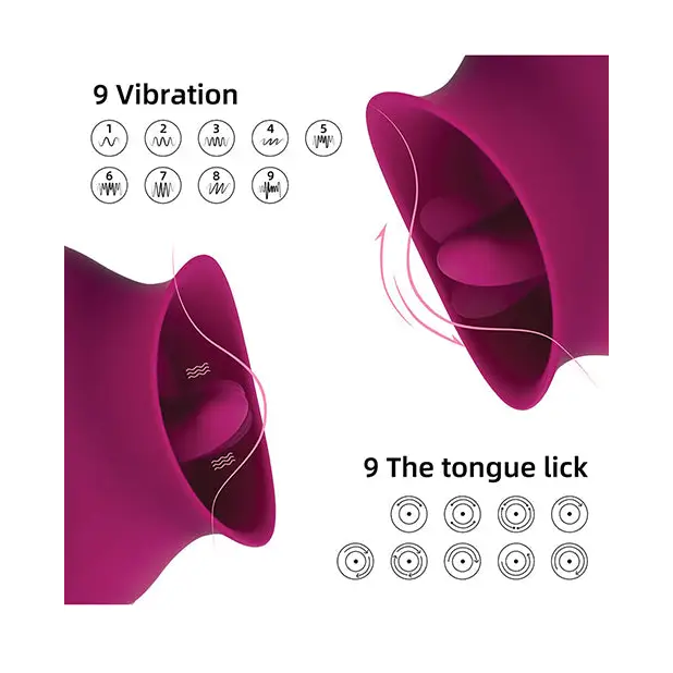 Alvina Licking Clitoral Vibrator - Stimulators