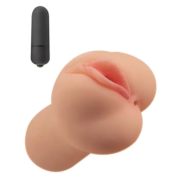 Always Horny Masturbator Vibrating Pussy and Ass - Flesh - Dolls & Masturbators