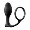 Anal Fantasy Ass-Gasm Cockring Beginners Plug - Black - Anal Products
