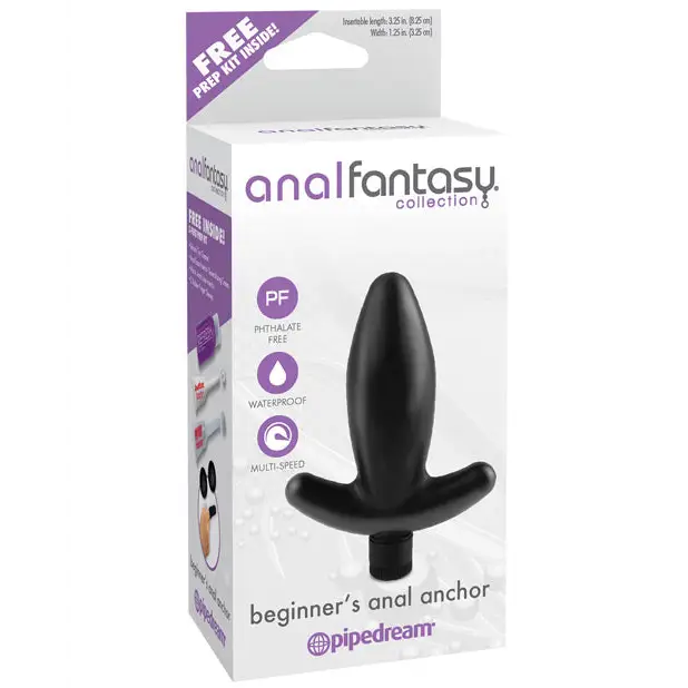 Anal Fantasy Collection Beginners Anal Anchor - Black - Anal Products