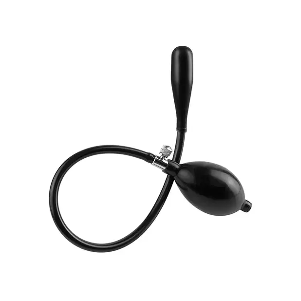 Anal Fantasy Collection Inflatable Silicone Ass Expander - Black - Anal Products