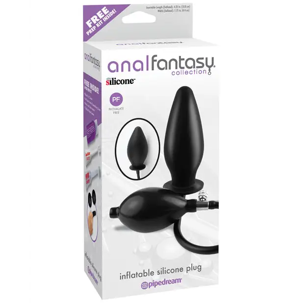 Anal Fantasy Collection Inflatable Silicone Plug - Anal Products