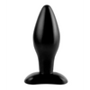 Anal Fantasy Collection Medium Silicone Plug - Black - Anal Products