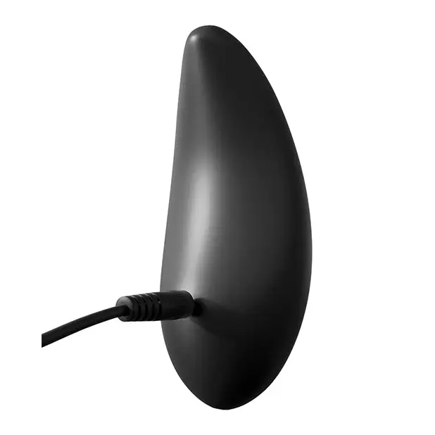 Anal Fantasy Collection Remote Control Silicone Plug - Black - Anal Products