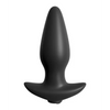 Anal Fantasy Collection Remote Control Silicone Plug - Black - Anal Products