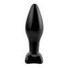 Anal Fantasy Collection Small Silicone Plug - Black - Anal Products